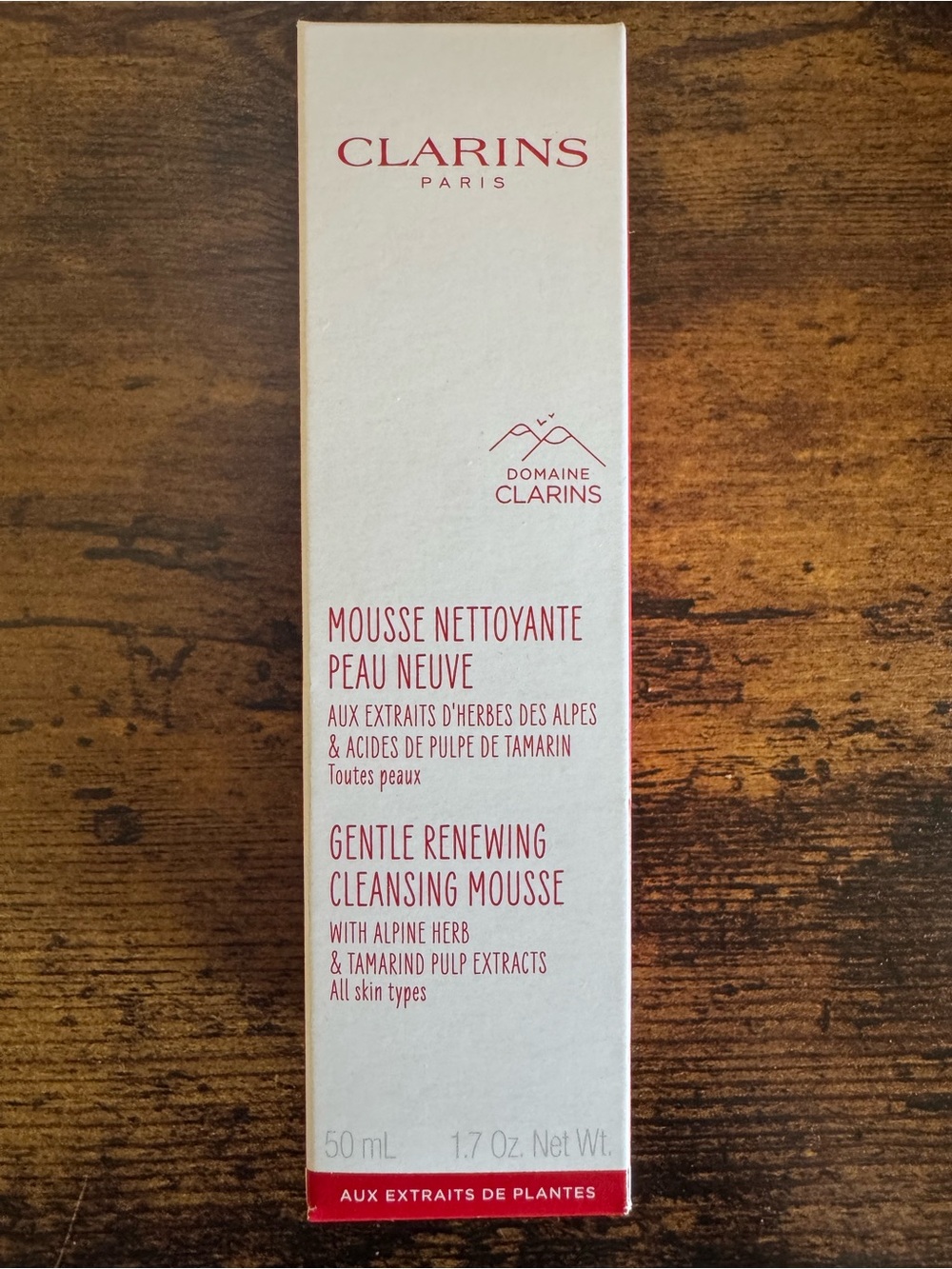 Clarins Gentle Renewing Cleansing Mousse Cleanser Face Gentle Cleanser NIB - Picture 5 of 8
